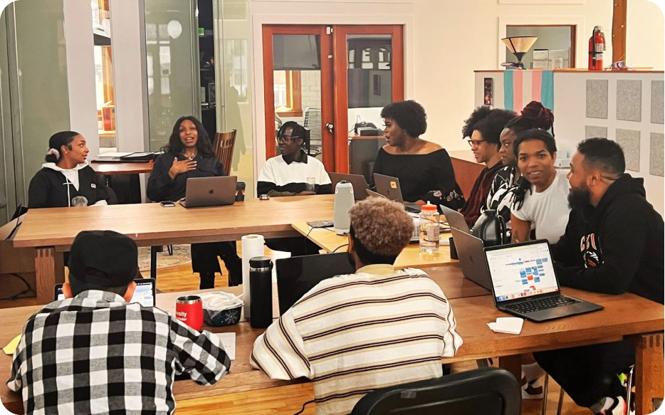 Lavender Rights Project team working together